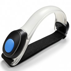 Orvia 手腕腳踝 LED 夜光安全帶, 藍色(燈), 1個