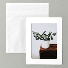 Monolike 空白半透明紙袋 L, 白色, 100個