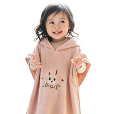 KIZTREE 斗篷連帽沙灘浴袍 SN-020