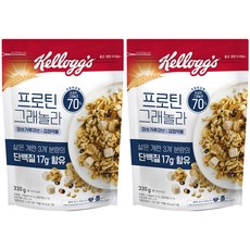 Kellogg's 家樂氏 高蛋白黑豆穀物麥片, 330g, 2包