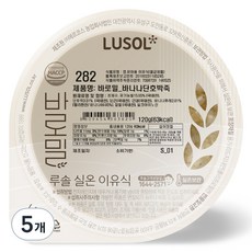 루솔 바로밀 바나나 단호박죽 이유식, 바나나 단호박, 120g, 5개