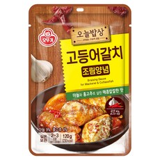 오늘밥상 고등어갈치 조림양념, 120g, 1개