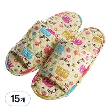 KS Mall 雙層軟墊棉質室內拖鞋, MF191 大象, 15個