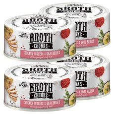 ABSOLUTE HOLISTIC 主食貓罐, 嫩鮮雞 + 養生枸杞, 80g, 4罐