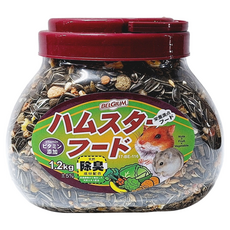 Ms.PET 愛鼠主食 倉鼠糧 除臭配方, 1.2kg, 1罐