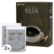 DAEDOO FOODS 大豆食品 黑芝麻粥 2入, 2個, 400g