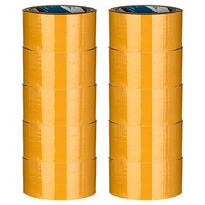 Daebak Tape 黃色封箱膠帶 輕包裝 50m, 10個