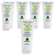 babycoccole 寶貝可可麗 1~3歲 水果膠牙膏 青蘋果 75ml, 6條