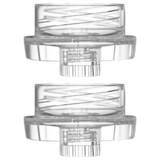 cimilre馨乃樂 寬口轉接環 CTWC 適用於馨乃樂/新安怡/輕乳感系列/奇哥/Double Love寬口奶瓶 韓國原裝進口, 2入, 2個