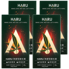 HARU 含春 STEAMY 熱愛型衛生套 King Head, 4盒, 10入
