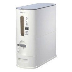 FAmILyLIFE 生活 小野6公斤智能定量防潮自動出米桶 1550g, 極簡白, 1個