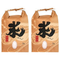 Well Life 悅生活 谷穗 富山縣天皇御用越光米 100%日本直送, 2kg, 2個, 特A級