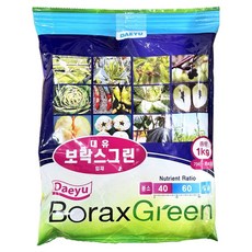대유 보락스그린 붕소 칼슘 입제 식물영양제, 1kg, 1개