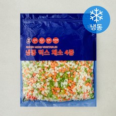 믹스 채소 감자 + 당근 + 양파 + 피망 세트 1kg (냉동), 1세트