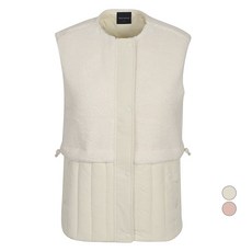 WESTWOOD 女款梭織混棉絨背心 WN3WCVT632