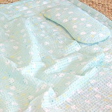 hwamo baby 童款夏季分離式睡袋組, 月亮小雞款