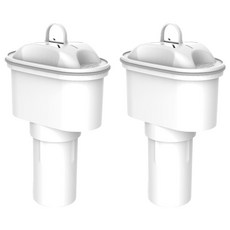 ALYA 歐漾 中空絲膜濾水壺專用濾芯 2入組, 白色, 1組