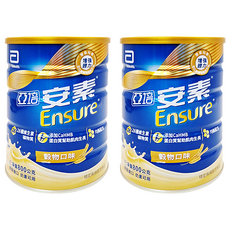 Abbott 亞培 Ensure 安素 優能基均衡營養升級配方 穀物口味, 800g, 2罐