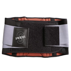 SPEED S. 石墨烯護腰，18支I型能量儲石，網眼彈力帶，高強度彈力帶, 加大(XL~2XL), 1件, 多色