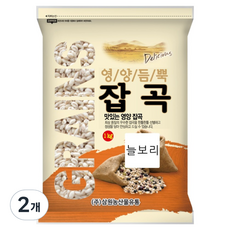 삼원농산 미국산 수입 늘보리, 1kg, 2개
