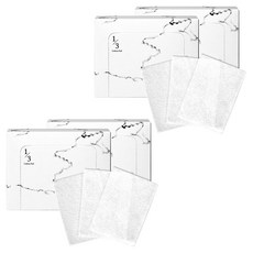 크리스마 1/3 화장솜, 160매입, 4개