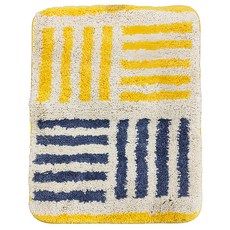 西格傢飾 北歐系加厚吸水防滑浴室植絨地墊, 平行時空