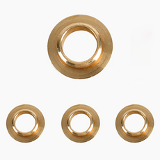 쎄비 나사형 원형 아일렛 20mm, 골드, 4개