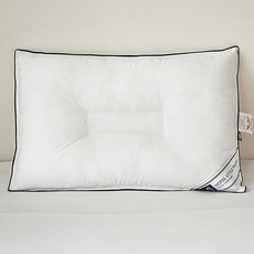 코멧 홈 진드기세이프 호텔식 프리미엄 마이크로화이버 경추형 베개솜, 화이트, 1개