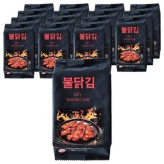 매콤한 밥도둑 불닭김, 5g, 16개