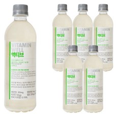 Active蘋果口味維他命飲料, 6個, 500ml