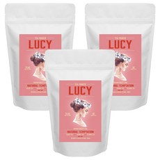 LUCY 로즈플라워 차 리필, 50g, 1개입, 3개