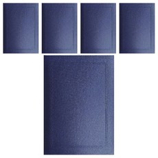 우진산업 3500 Pr48상장케이스 22.5 x 30.3 cm, 5개, 군청색