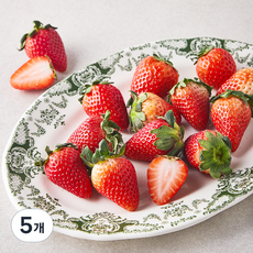 과일진심 여름딸기 중과, 200g, 5개