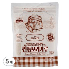 칠갑농산 찐통보리가루, 500g, 5개