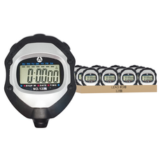 LEAD 利得 電子碼錶, 黑色 + 銀色, 12個