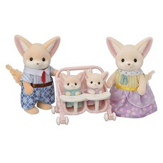 EPOCH Sylvanian Families 森林家族 耳廓狐家庭組, 1組