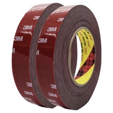 3M 壓克力泡棉灰色雙面膠帶 30mm x 5m, 2個