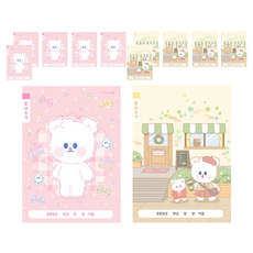 morning glory 小學1-2年級聽寫B 2款 x 3入組, 混合顏色, 2套