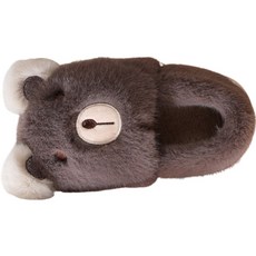 KIZTREE 兒童兔子熊熊圖案保暖毛絨鞋 DZ-433