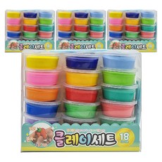 아토스 18색 상상 클레이 세트, 랜덤발송, 4개