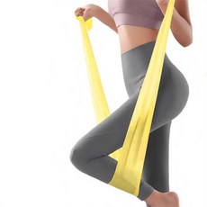 투그램플러스 요가 라텍스 밴드, 02 옐로우, 1개