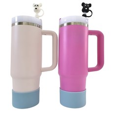 데일리픽 텀블러 보호 부츠 커버, 인디고블루, 2개