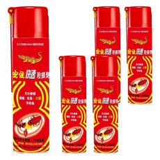 必安住 快速殺蟑劑, 600ml, 5瓶