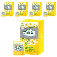 아마드티 캐모마일 레몬그라스 허브차, 1.5g, 20개입, 5개