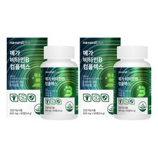 내츄럴플러스 메가 비타민B 컴플렉스 54g, 90정, 2개