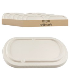 ONeFU 萬福 橢圓植纖紙蓋, 10包, 50個