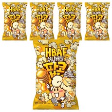 HBAF 爆米花 蜂蜜奶油口味, 5包, 80g