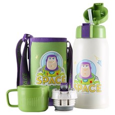 BEDDYBEAR 杯具熊 復古兒童保溫壺, 復古巴斯, 600ml, 1個