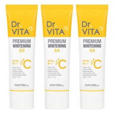 닥터비타 프리미엄 화이트닝 비비 SPF50+ PA+++, 50g, 3개