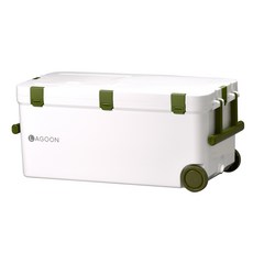 SHINWA 라군 아이스 박스, 화이트, 45L